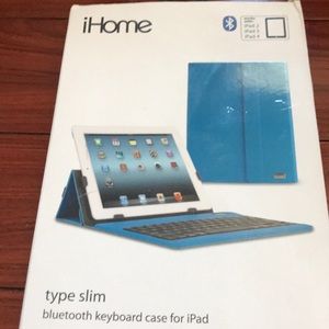 iHome Bluetooth keyboard case for iPad.